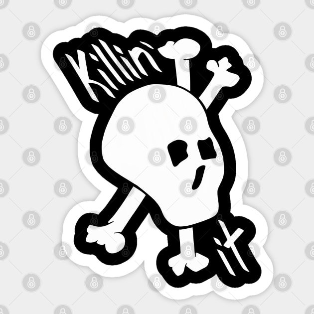 Killin' It Sticker by mailboxdisco